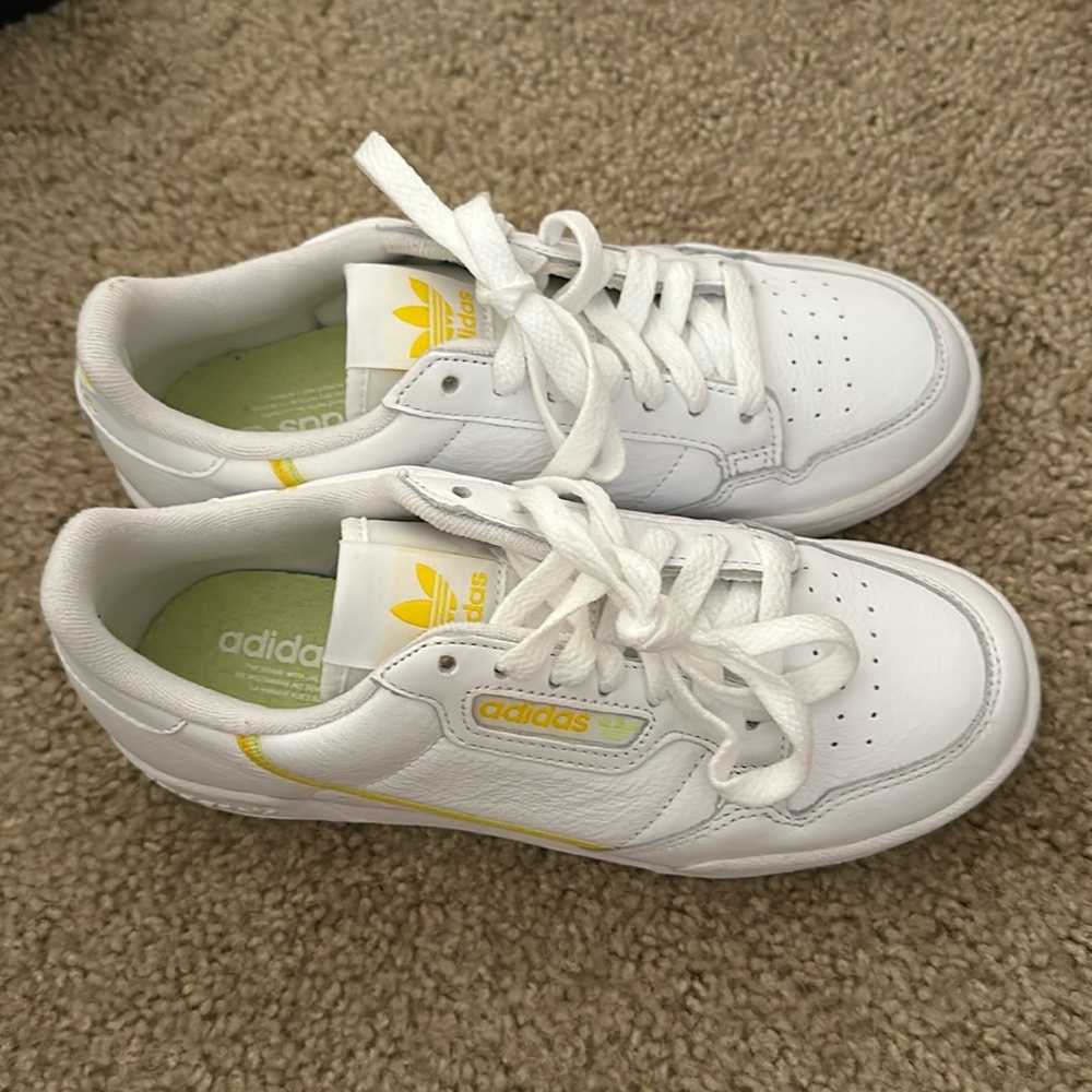 Adidas sneakers.